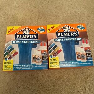 NWT elmers slime starter kit bundle
